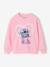 Sweat fille Lilo & Stitch rose 1 - vertbaudet enfant 