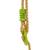 Balançoire trapèze pour portique  métal h190-250cm Marron - vert 3 - vertbaudet enfant 