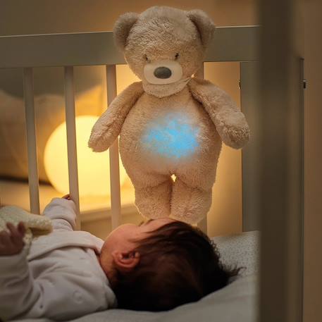 Veilleuse peluche ours sleepy Beige 2 - vertbaudet enfant 