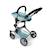Siège auto pour poupée avec adaptateur - étoile turquoise Bleu 3 - vertbaudet enfant 