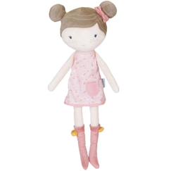 Jouet-Premier âge-Poupée rosa avec mouton