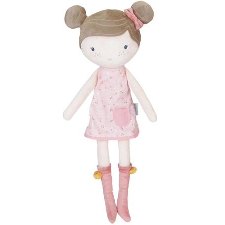 Poupée rosa avec mouton Rose, beige, jaune+Rose, blanc, beige 1 - vertbaudet enfant 