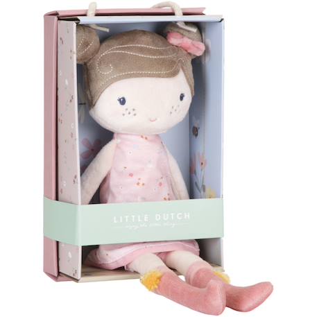Poupée rosa avec mouton Rose, beige, jaune+Rose, blanc, beige 5 - vertbaudet enfant 