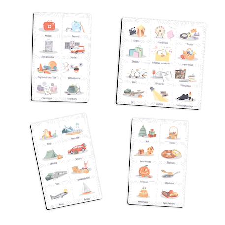 Semainier magnétique enfant Ma Jolie Semaine avec 36 magnets évènements spéciaux Option activités ( +36 magnets activités supplémentaires pour tous les évènements ponctuels) 3 - vertbaudet enfant 