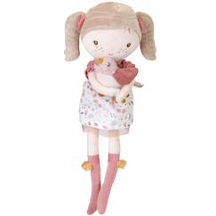 Jouet-Premier âge-Peluches-Poupée rosa avec mouton