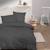 Housse de couette unie en coton, coton lavé Anthracite+Bleu glacier+Bleu nuit+Caramel+Lichen+Lin+Miel+Nude+Terre cuite 1 - vertbaudet enfant 