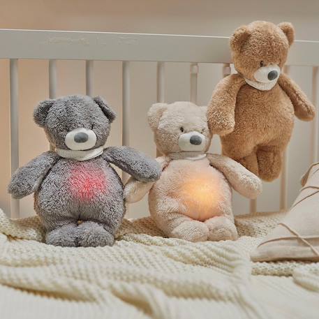 Veilleuse peluche ours sleepy Beige 3 - vertbaudet enfant 