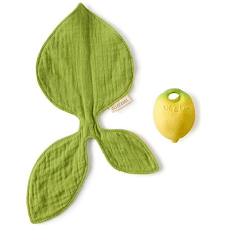 Doudou de dentition Jaune, vert 2 - vertbaudet enfant 