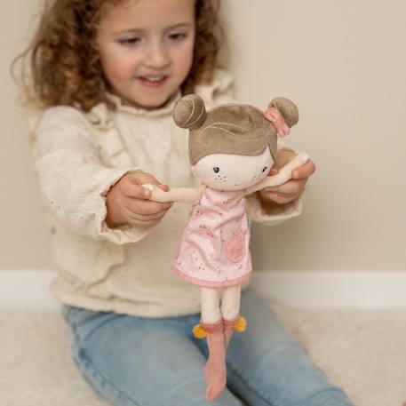 Poupée rosa avec mouton Rose, beige, jaune+Rose, blanc, beige 2 - vertbaudet enfant 