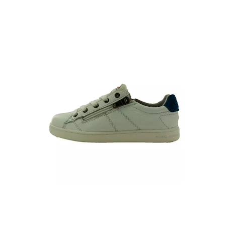 Baskets cuir malo cash Blanc 3 - vertbaudet enfant 