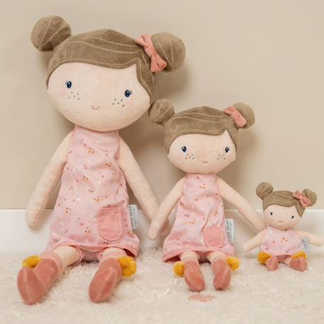 Poupée rosa avec mouton Rose, beige, jaune+Rose, blanc, beige 4 - vertbaudet enfant 