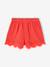 Short bébé fille en gaze de coton rouge 2 - vertbaudet enfant 