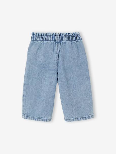 Jean bébé fille poches coeur double stone 2 - vertbaudet enfant 