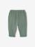 Pantalon en gaze coton bébé bleu grisé+vert sapin 5 - vertbaudet enfant 