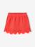 Short bébé fille en gaze de coton rouge 1 - vertbaudet enfant 