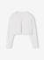 Bolero fille ouverture pratique blanc+vert sauge 1 - vertbaudet enfant 