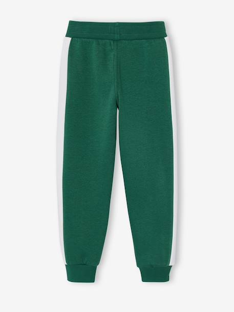 Jogging garçon bande côté rouge+vert 6 - vertbaudet enfant 