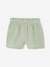 Short fille taille en gaze de coton beige+bleu pâle+rose+vert sauge 14 - vertbaudet enfant 