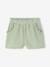Short fille taille en gaze de coton beige+bleu pâle+rose+vert sauge 13 - vertbaudet enfant 