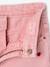 Pantalon mom fille brodé rose poudré+vert de gris 5 - vertbaudet enfant 