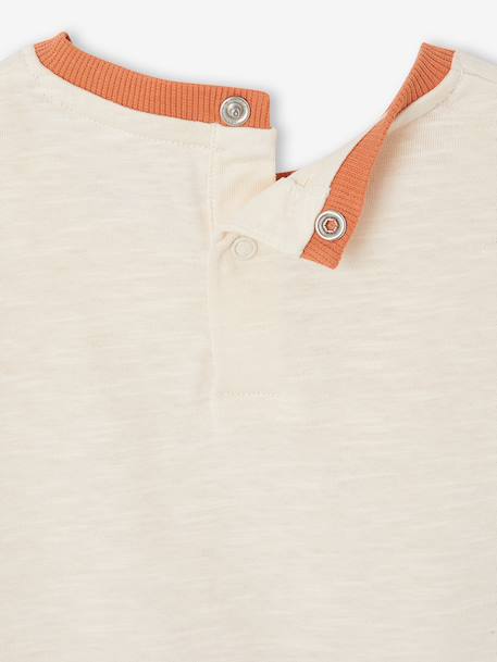 T-shirt bébé garçon manches longues écru 3 - vertbaudet enfant 