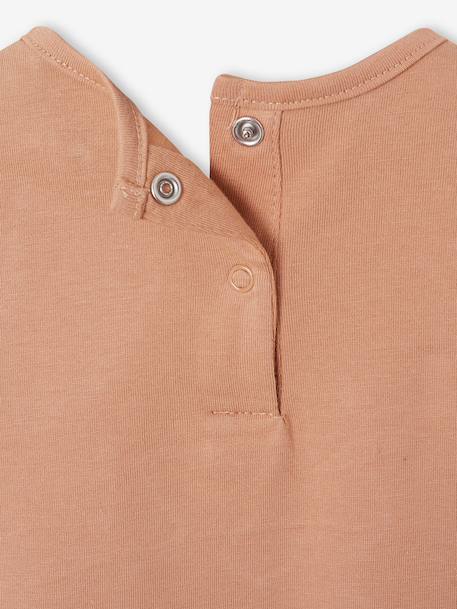T-shirt  bébé fille manches courtes noix de pécan 3 - vertbaudet enfant 