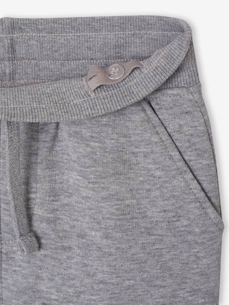 Jogging garçon maxi inscription sport anthracite+gris chiné+noisette 10 - vertbaudet enfant 