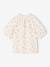 Blouse fille en gaze de coton écru+vanille+vert sauge 6 - vertbaudet enfant 