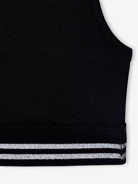 Ensemble fille débardeur et brassière sport anthracite 6 - vertbaudet enfant 
