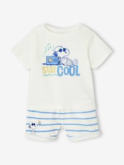 -Ensemble bébé t-shirt et short Snoopy