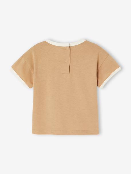 T-shirt bébé garçon en coton bio noix de pécan 5 - vertbaudet enfant 