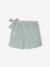 Jupe-short fille imprimée écru+vert d'eau 7 - vertbaudet enfant 