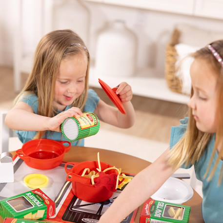Set préparer et servir les pâtes Rouge 5 - vertbaudet enfant 
