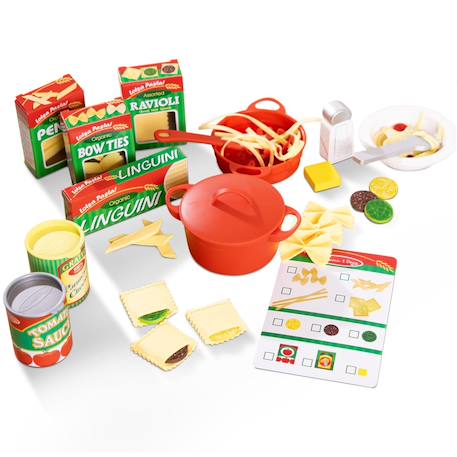 Set préparer et servir les pâtes Rouge 1 - vertbaudet enfant 