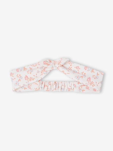 Ensemble de bain bébé maillot et bandeau écru 2 - vertbaudet enfant 
