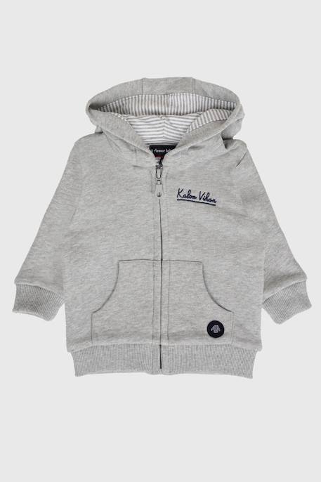 Bébé-Sweat zippé en coton bébé