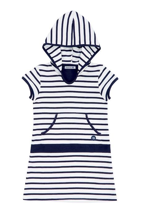 Robe en coton épais  balancelle enfant Blanc/navire 2 - vertbaudet enfant 