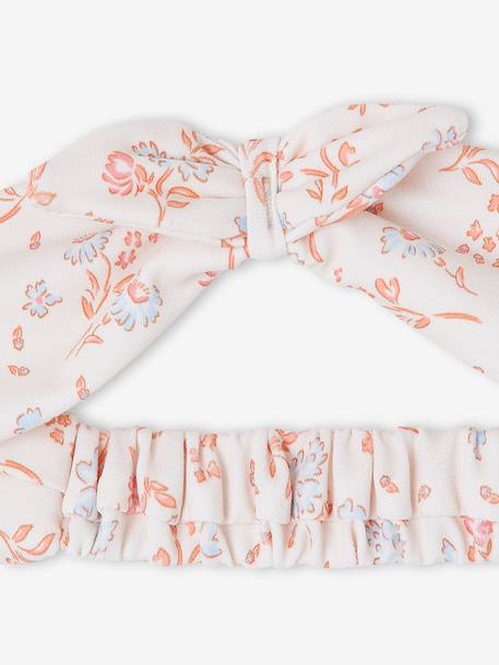Ensemble de bain bébé maillot et bandeau écru 6 - vertbaudet enfant 