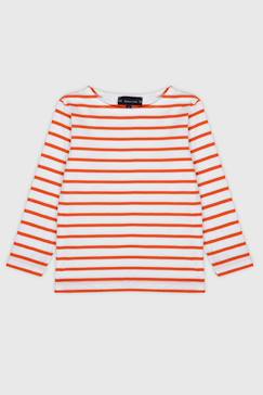 Garçon-T-shirt, polo, sous-pull-Marinière en coton léger enfant