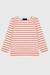 Marinière en coton léger enfant Blanc/delhi+Blanc/tigerlily 3 - vertbaudet enfant 