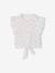 Blouse fille manches volantées vanille 1 - vertbaudet enfant 