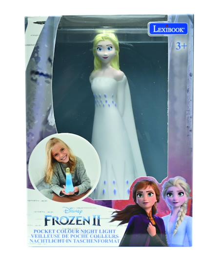 Veilleuse la reine des neiges en 3d avec variation de couleurs Blanc 5 - vertbaudet enfant 