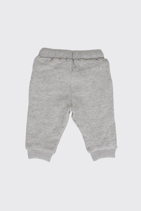 Pantalon molletonné en coton bébé Bleu lavande e24+Blue saphir+Gris chine clair+Skipper 6 - vertbaudet enfant 