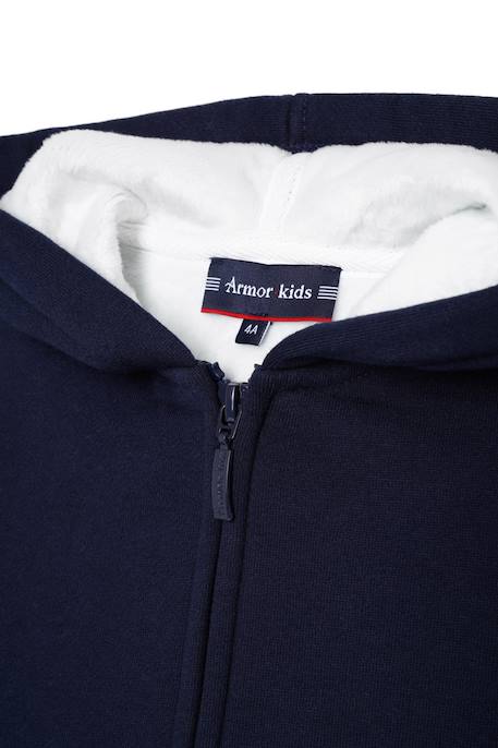 Sweat à capuche en coton enfant Navire 3 - vertbaudet enfant 