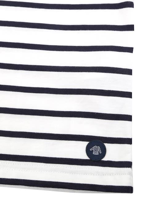 Marinière enfant en coton léger Blanc/braise+Blanc/etoile+Blanc/navire+Navire/blanc 8 - vertbaudet enfant 