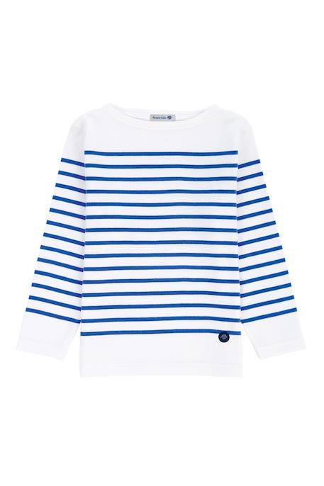 Marinière col bateau en coton amiral enfant Blanc/braise+Blanc/etoile+Blanc/navire+Navire/blanc+Navire/braise 5 - vertbaudet enfant 