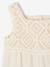 Combishort bébé fille en crochet vanille 4 - vertbaudet enfant 