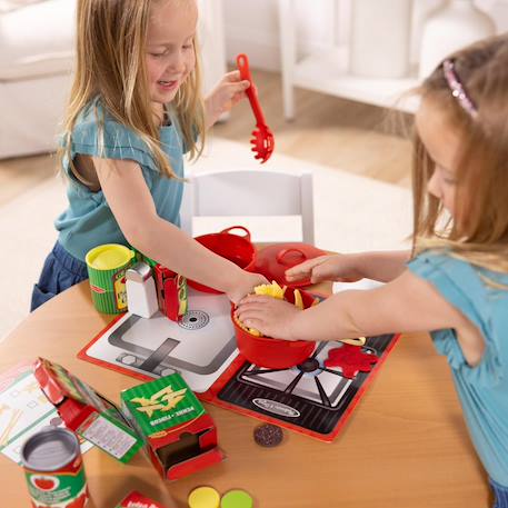 Set préparer et servir les pâtes Rouge 4 - vertbaudet enfant 