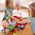 Set préparer et servir les pâtes Rouge 4 - vertbaudet enfant 