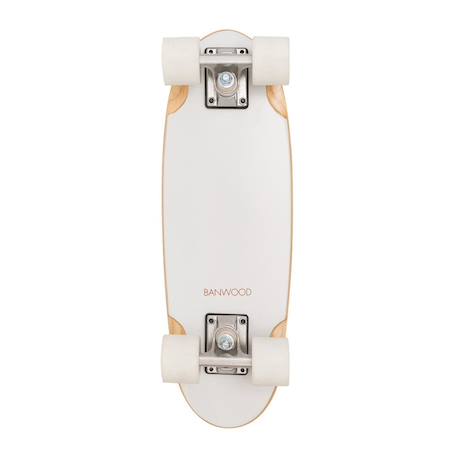 Skateboard en érable canadien pour enfants de 3 ans et plus Blanc+Bois+Crème+Marine+Menthe+Rose+Rouge+Vert 3 - vertbaudet enfant 